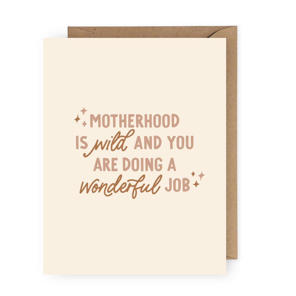 'Motherhood is Wild' Card