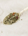 Organic Red Raspberry Leaf Tea closeup