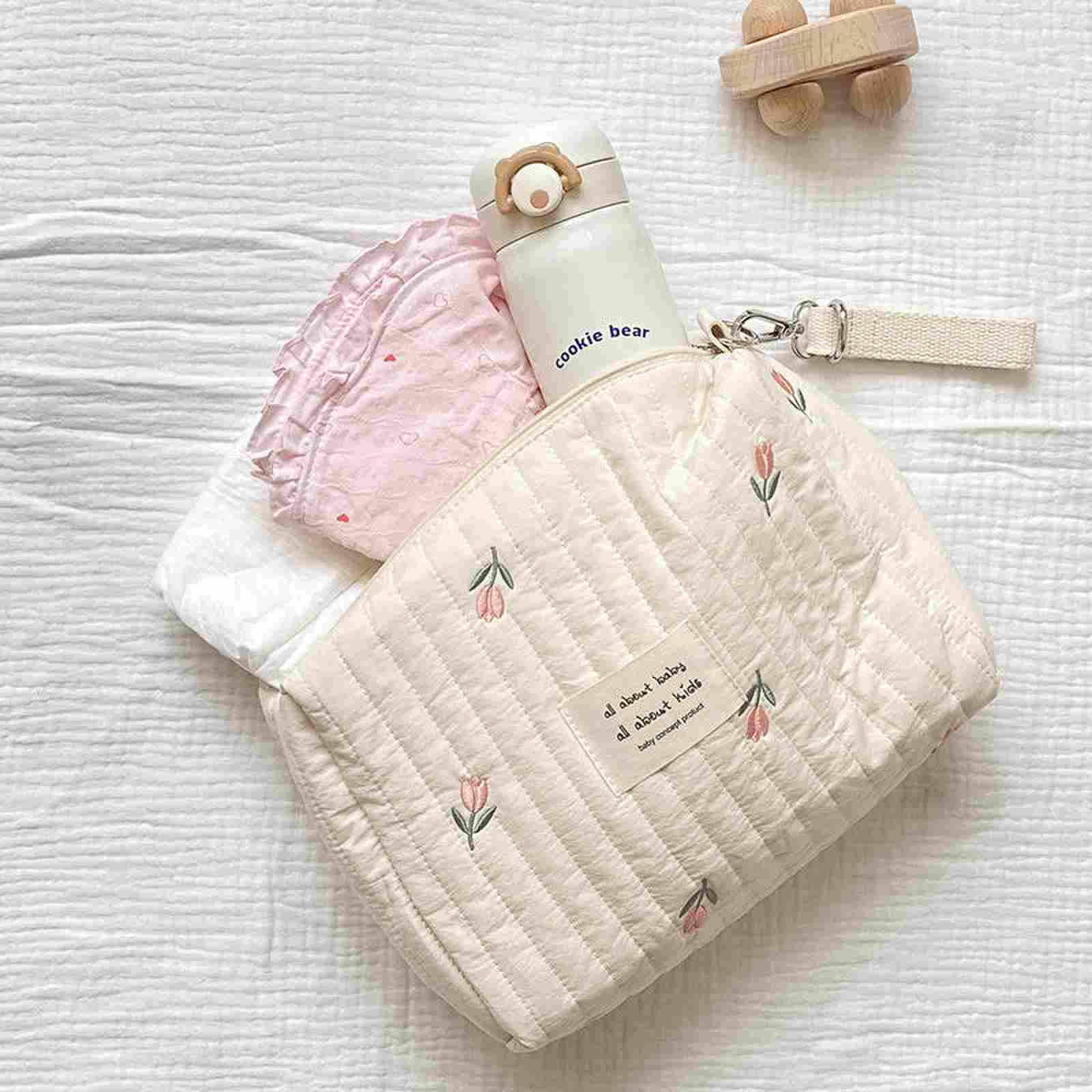 Small Quilted Essentials Stroller Diaper Bag