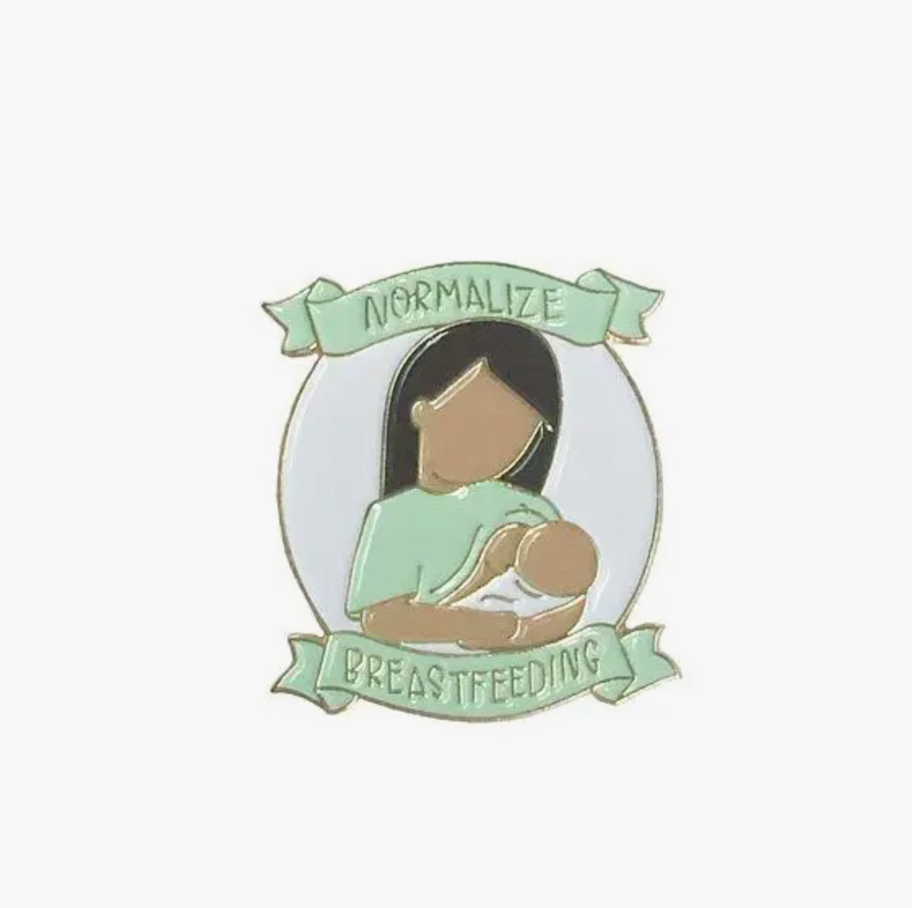 'Normalize Breastfeeding' Enamel Pin