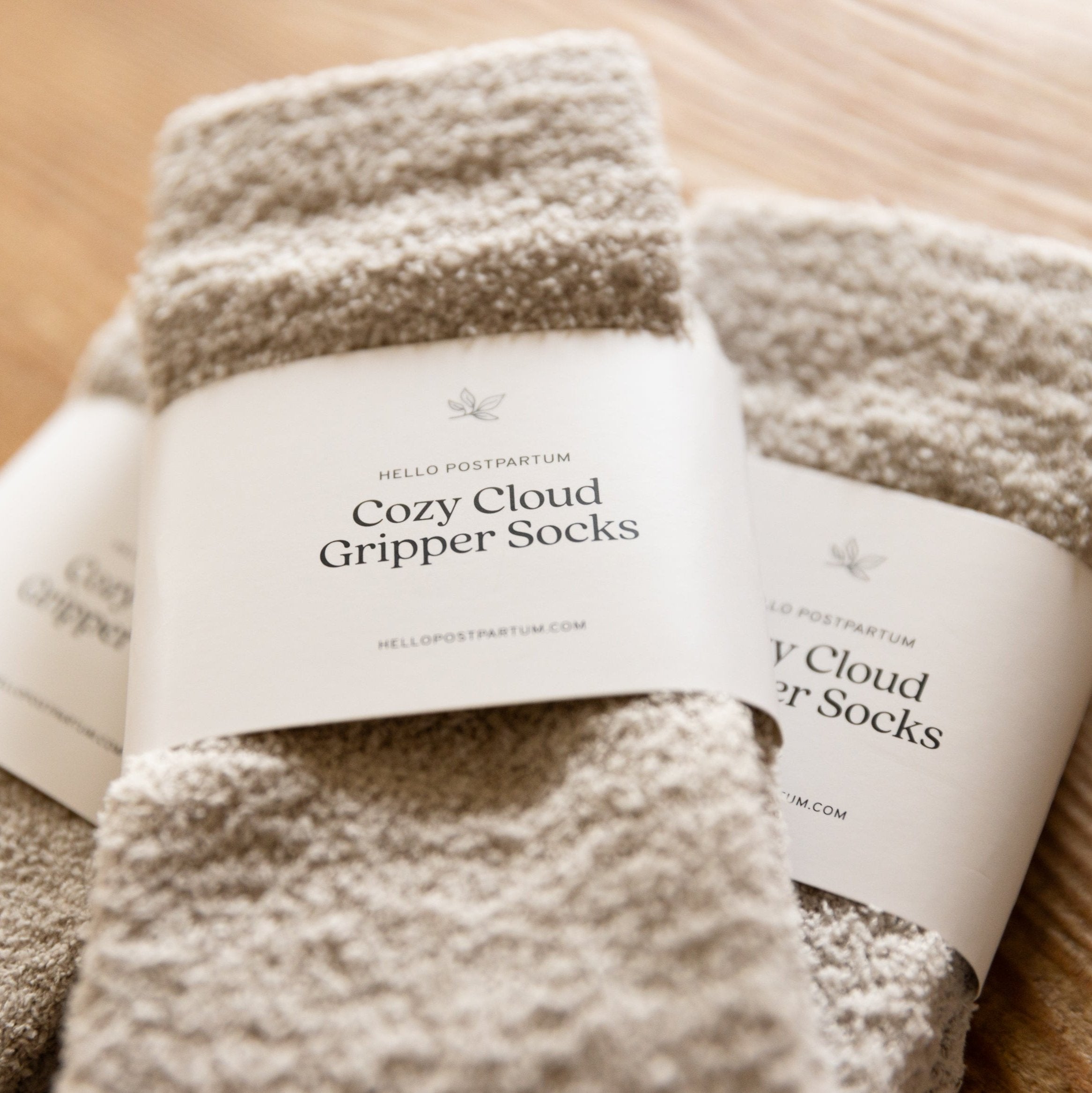 Cozy Cloud Gripper Socks (One Size) | Postpartum Socks