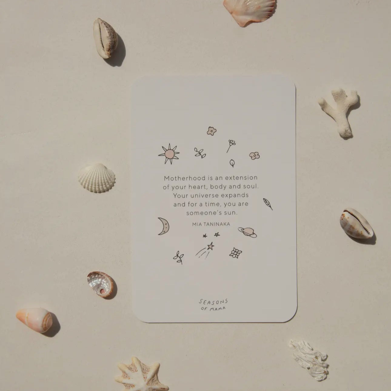 Tarjetas de afirmación de amor propio para nuevas mamás