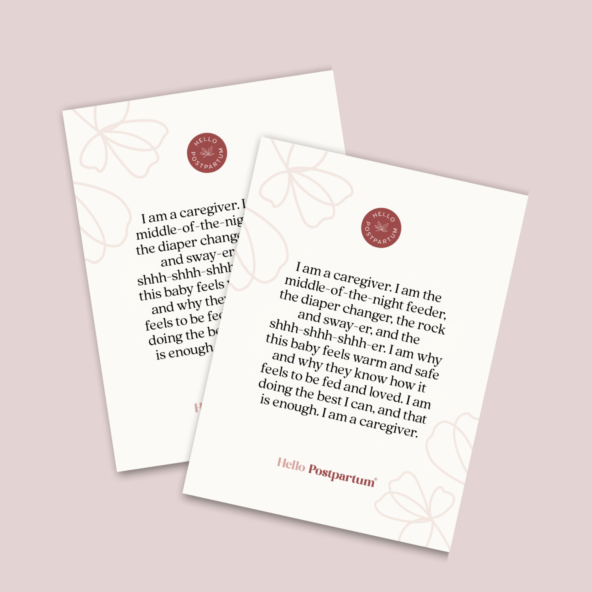 'I Am a Caregiver' Affirmation Magnet