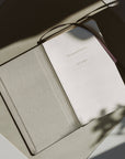 'One Line A Day' Fabric Journal (Black)