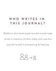 Miscarriage Grief Journal