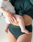 High-Waisted Postpartum Underwear in Dusty Hues (5-Pack)