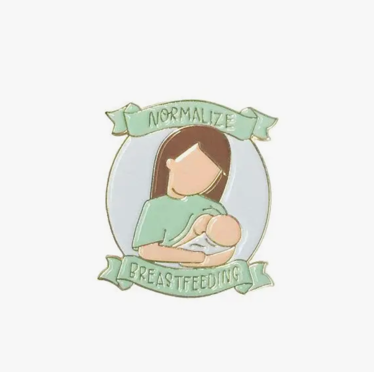 'Normalize Breastfeeding' Enamel Pin
