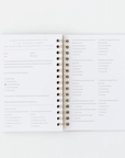 Coil-Bound Postpartum Journal