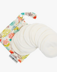 Almohadillas de lactancia de bambú orgánico lavables