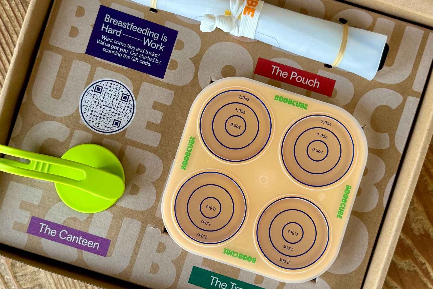 silicone breast milk freezer tray