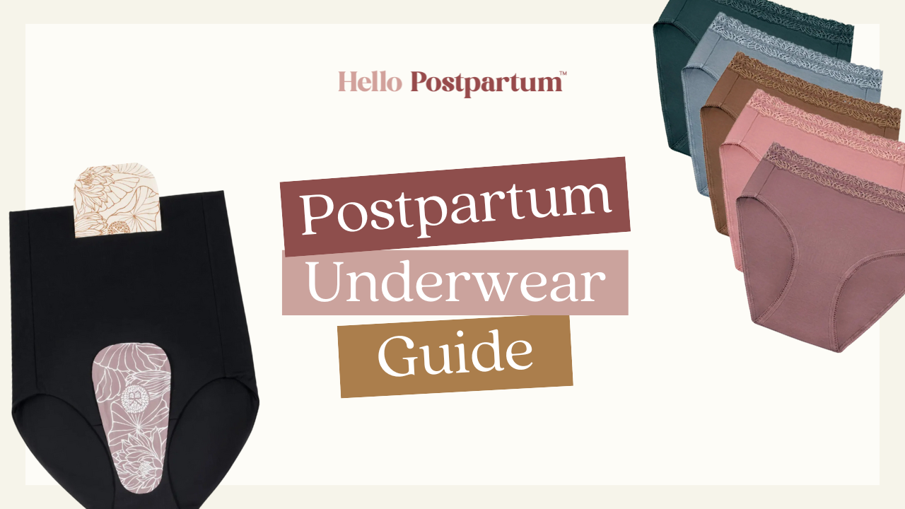 Postpartum underwear cover image