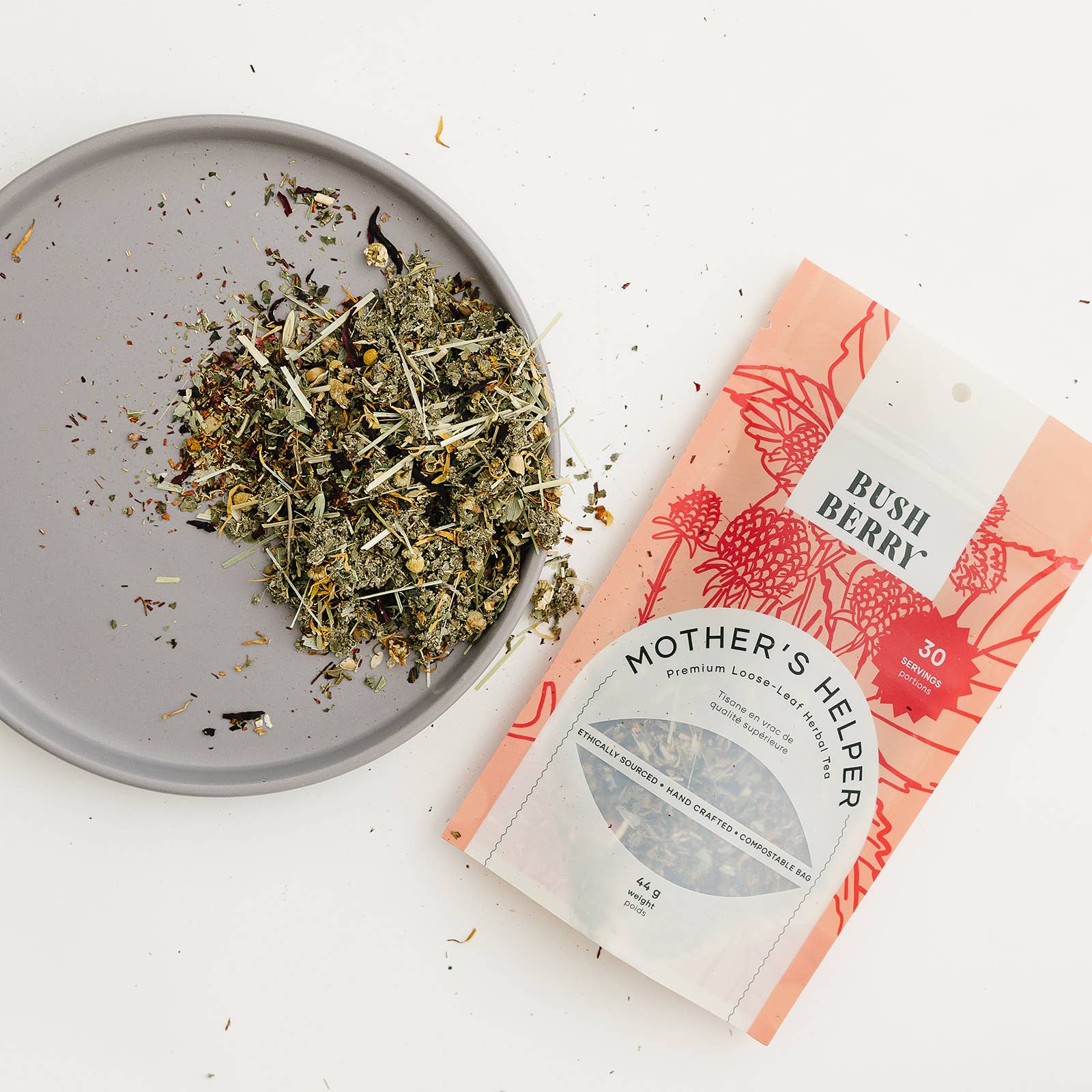 Organic Mothers Helper Tea for Postpartum Wellbeing | Postpartum Teas