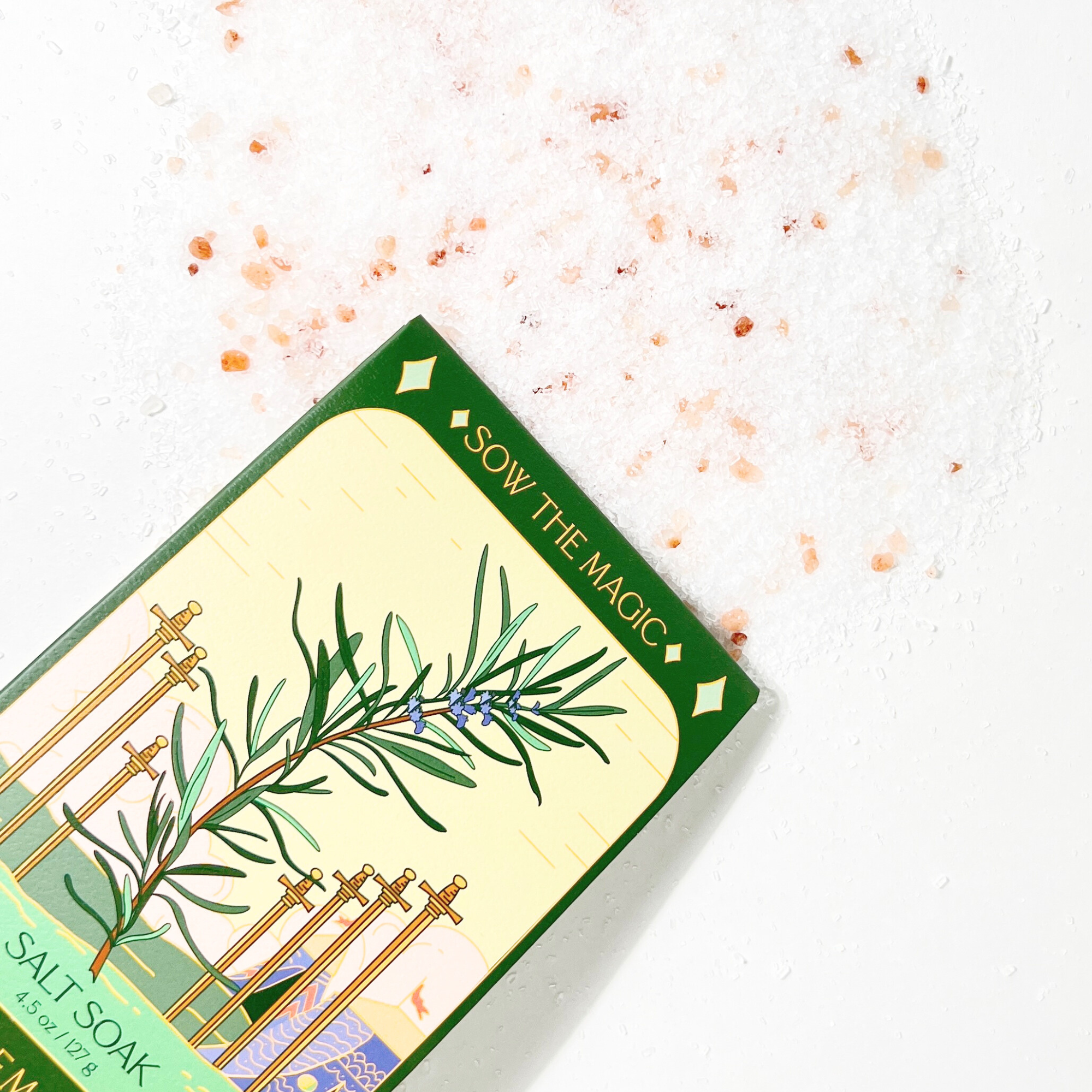 Rosemary Bath Salt Soak