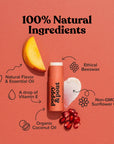 All-Natural Lip Balm (Pomegranate Peach)