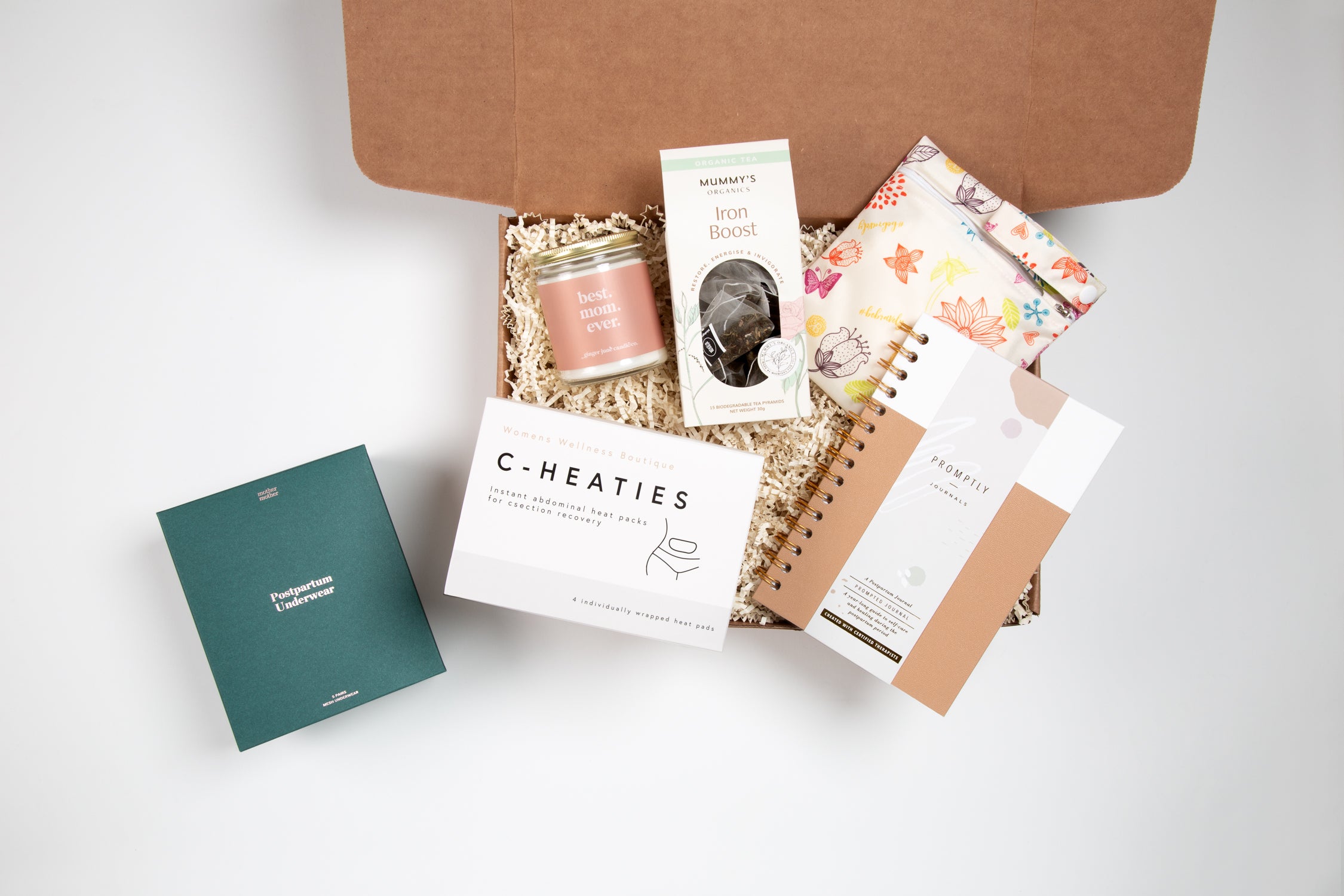 Custom postpartum gift box for new moms