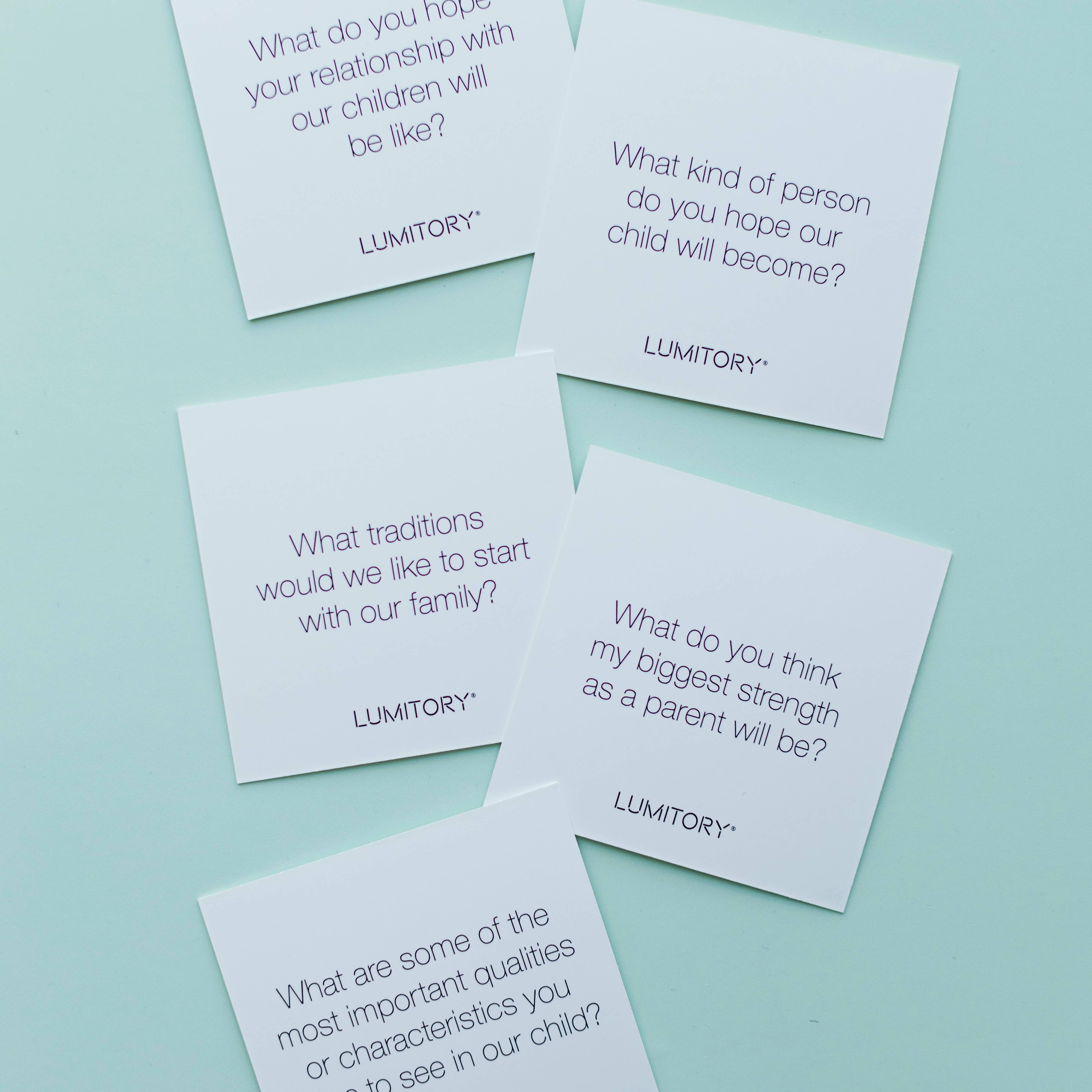 Conversation Cards for New Parents