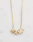 Capitalized 'Mama' Necklace