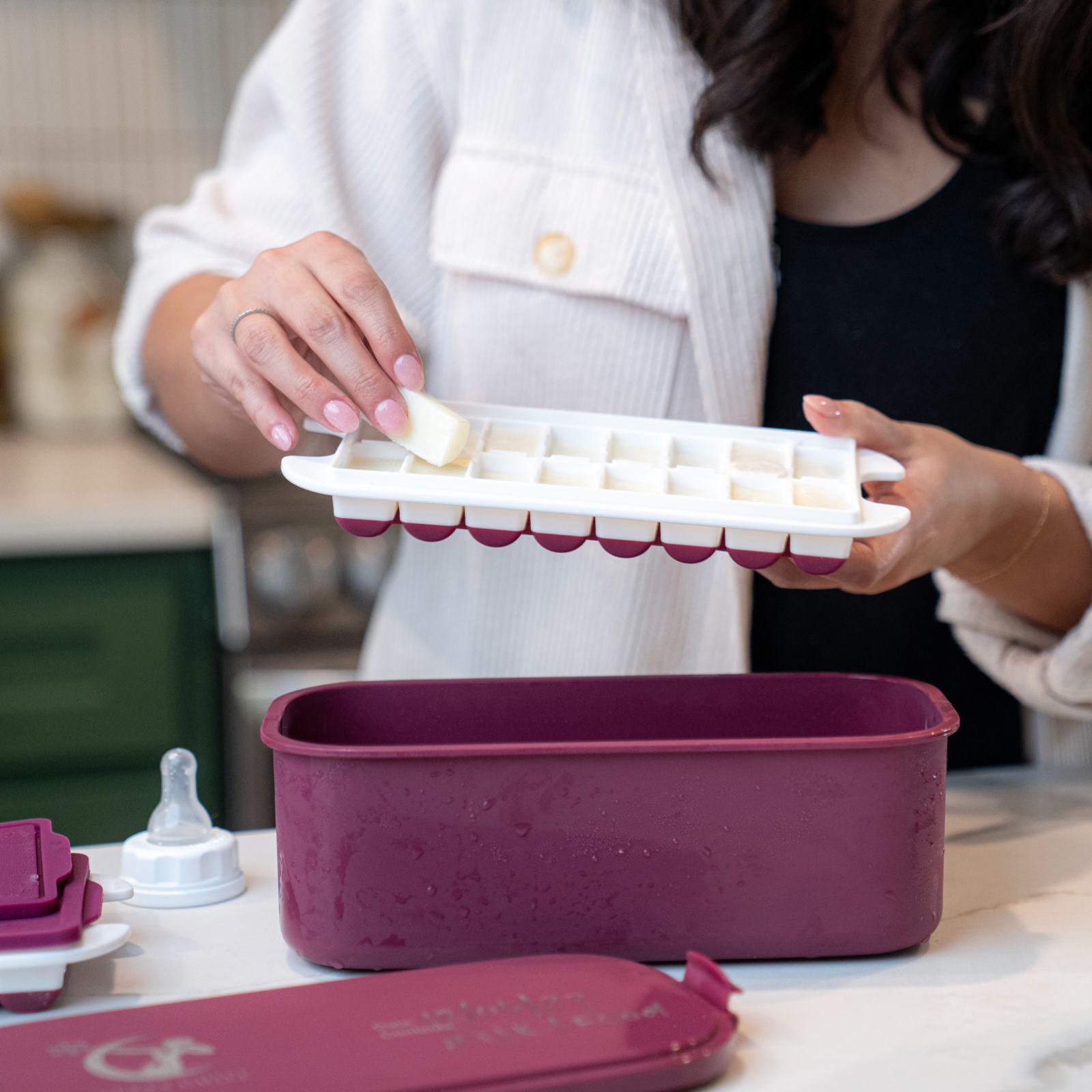 Breast Milk Freezer Tray