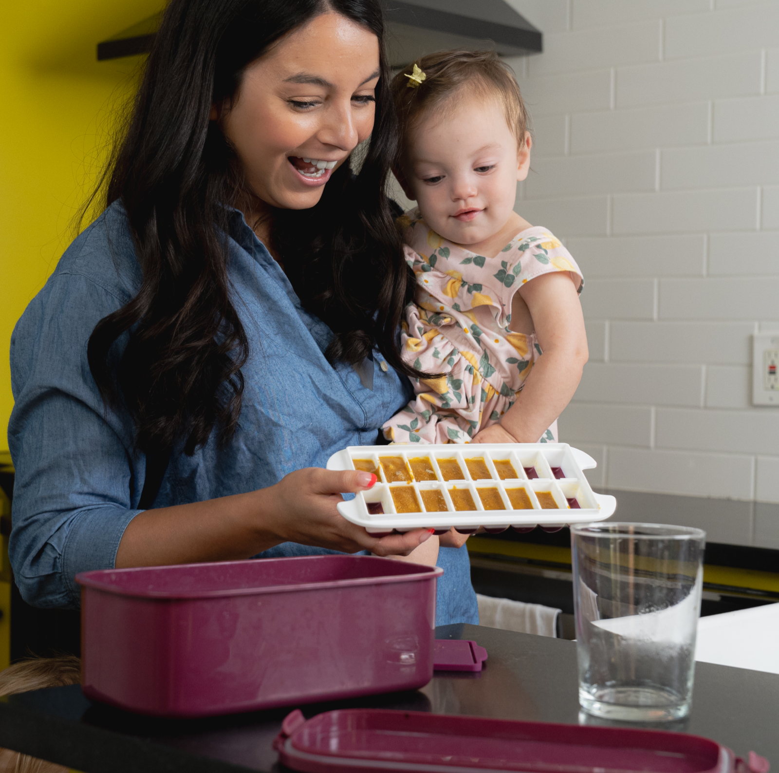 Breast Milk Freezer Tray