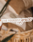 'Give Yourself Grace' Sticker