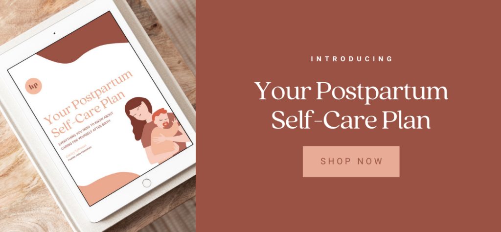 introducing your postpartum self-care plan